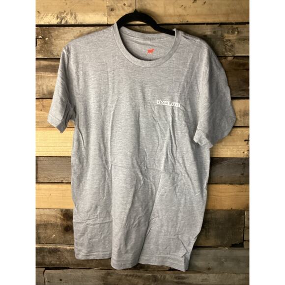 Oxcloth Heather Grey T Shirt Men’s Medium - Picture 1 of 3